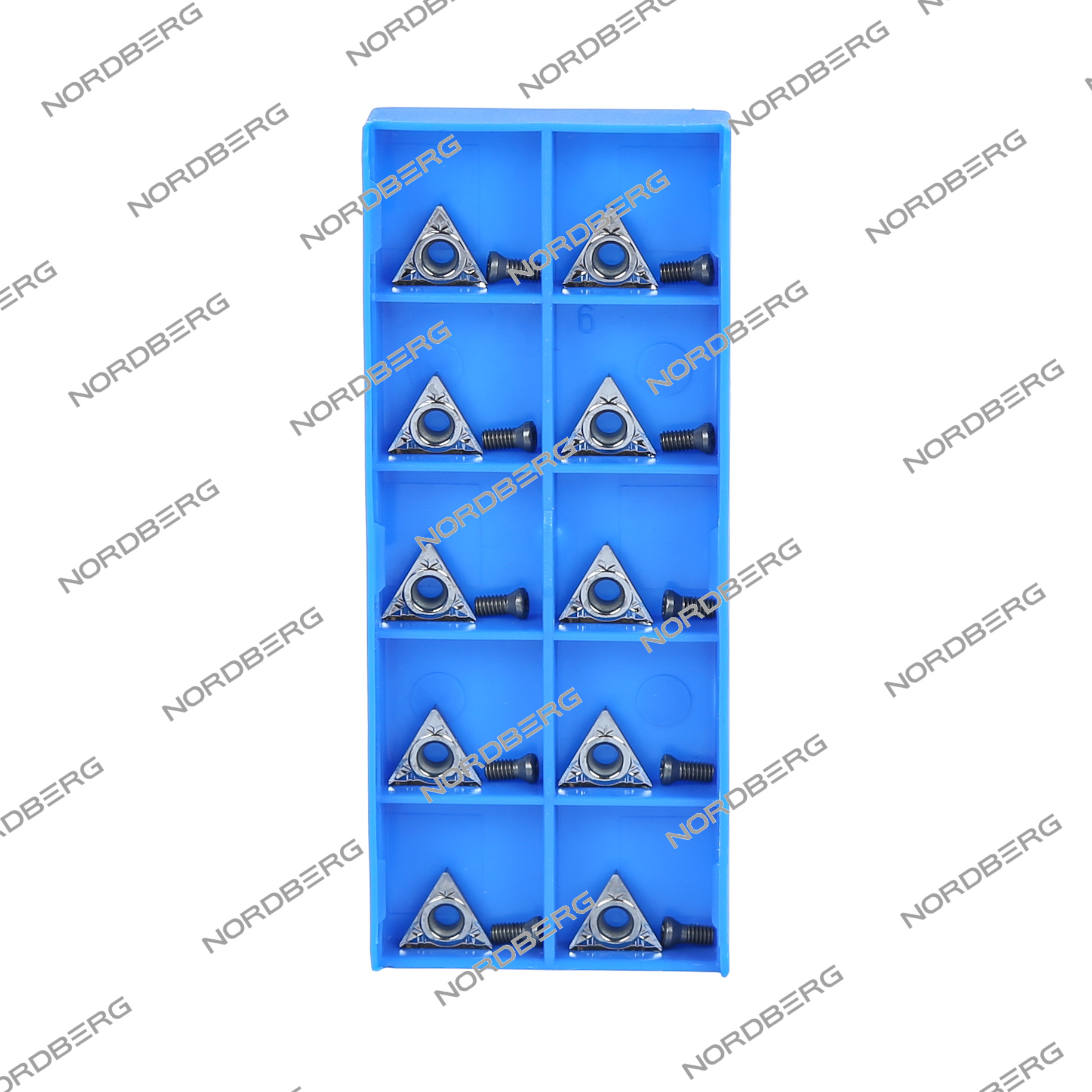 Резцы для NL1/NL2/NL7 с винтами в пенале (комплект 10 шт.) NORDBERG 01-00002683 — изображение 3