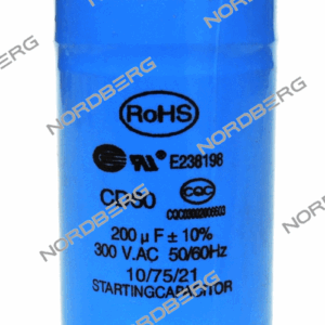 Конденсатор 200mF (пусковой) NORDBERG PJ-HSDR-0100001