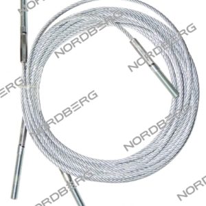 NORDBERG ЗАПЧАСТЬ ТРОС 3600 мм для N4120H-4T (2 шт/комплект) NEW