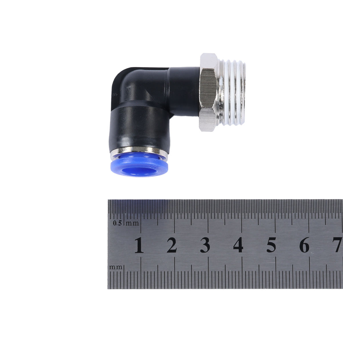 Фитинг угловой трубка 10 мм резьба 1/2" NORDBERG QPLN10-04 — изображение 5