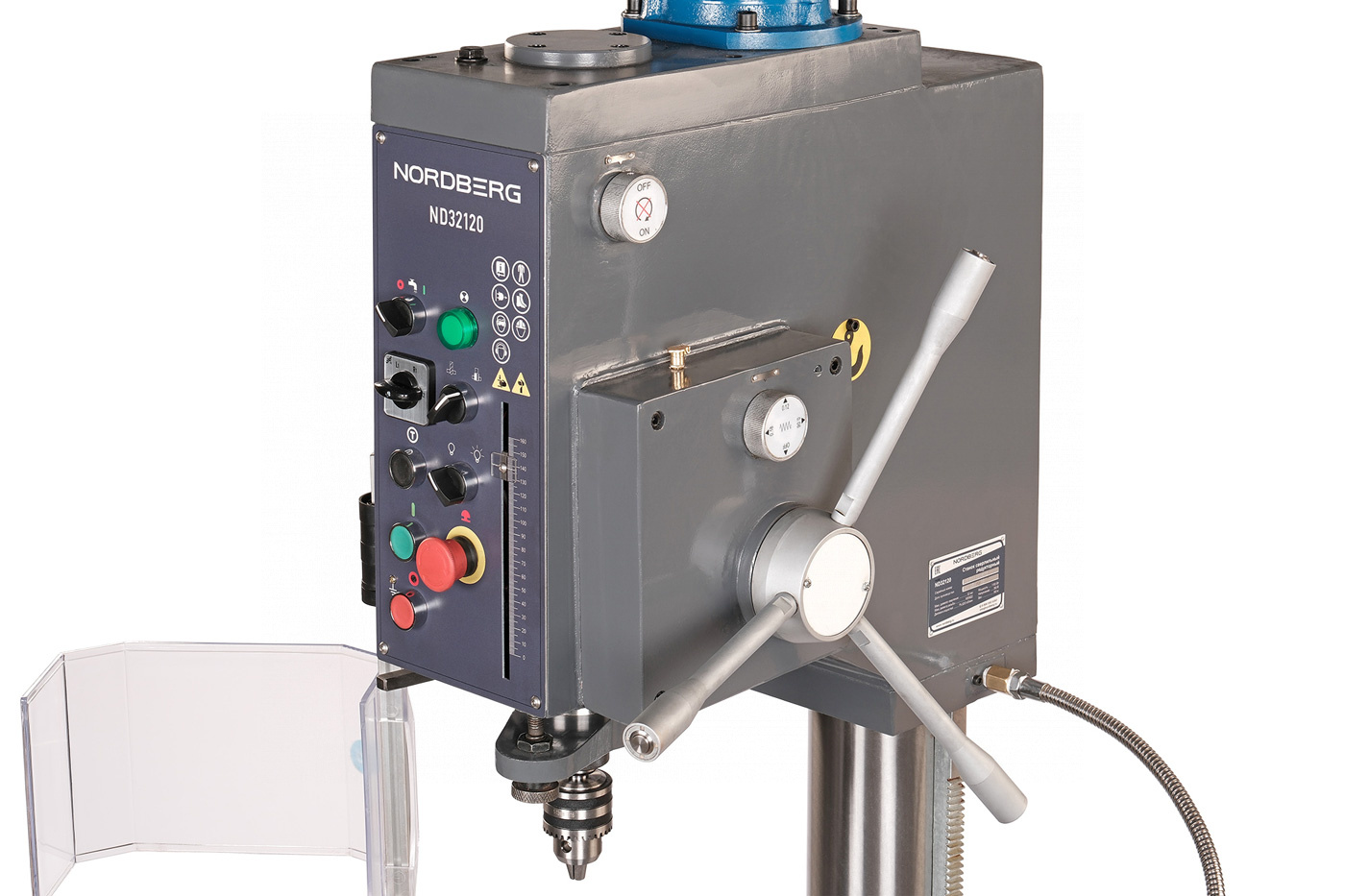 Сверлильный редукторный станок с тисками NORDBERG ND32120 — изображение 14
