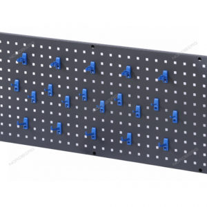 Перфорированная панель 1200×450 мм с набором крюков NORDBERG S12