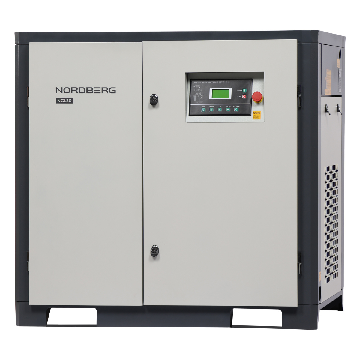 Компрессор винтовой, 22 кВт, 10 бар, 3200 л/мин, без ресивера NORDBERG NCL30 — изображение 4