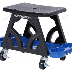 Сиденье ремонтное на колесах с лотком для инструмента NORDBERG N30S11