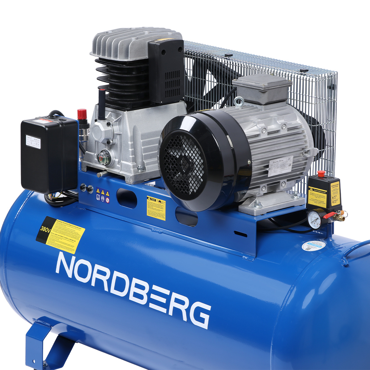 Компрессор поршневой с ременным приводом, объем 300 л NORDBERG ECO NCE300/810 — изображение 11