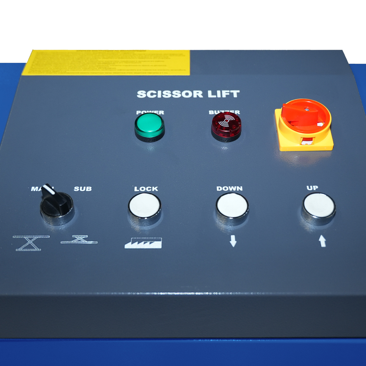 Подъемник ножничный для сход-развала 5,5 т, 380 В, 2 уровня, синий NORDBERG N635-5,5B_380_H — изображение 14