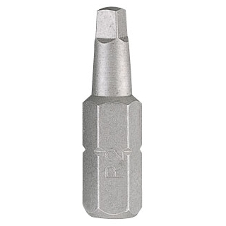 Вставка (бита) торцевая 1/4", Square, №0, 25 мм, квадратная KING TONY 102500R